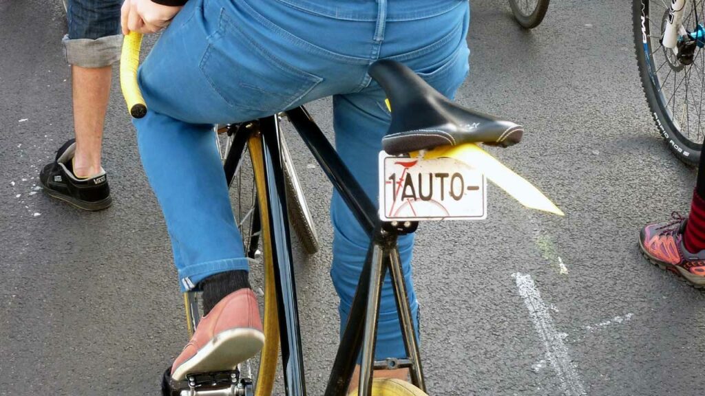 Critical Mass Berlin - Hauptstadt Fahrraddemo